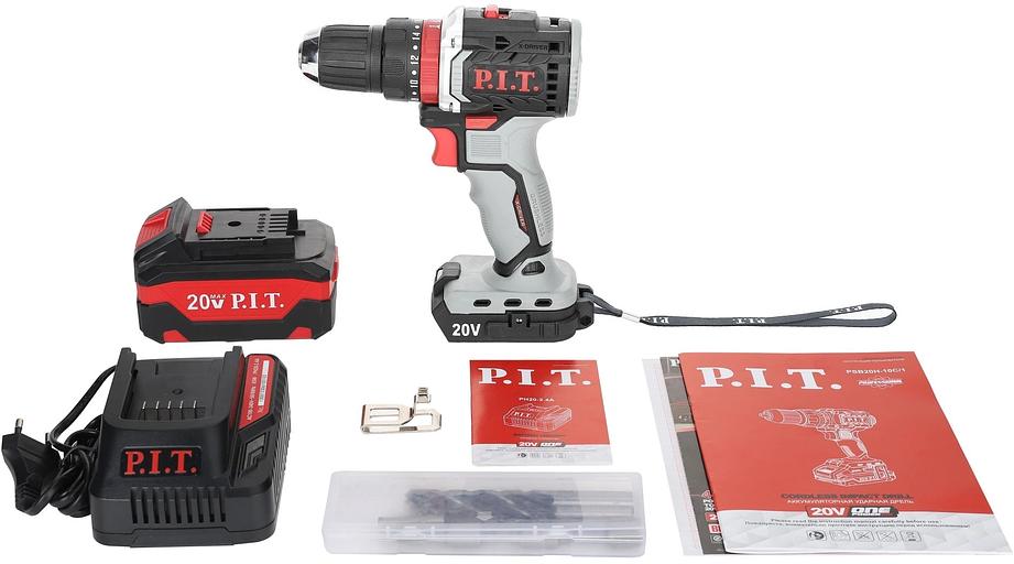 Дрель ударная P.I.T. PSB20H-10C/1 X-DRIVER патрон:быстрозажимной реверс (PSB20H-10C/1) фото 4