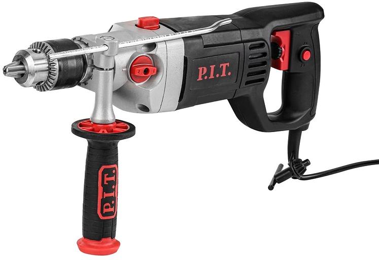 Дрель ударная P.I.T. PSB16-C1 патрон:быстрозажимной реверс фото 1