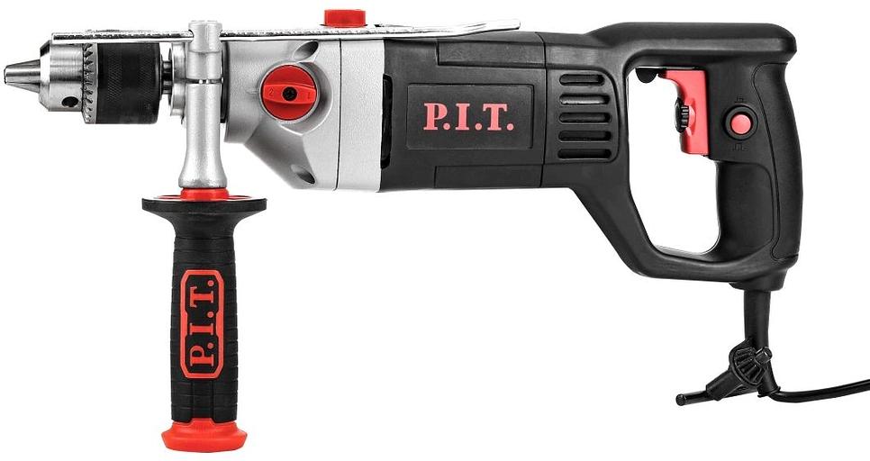 Дрель ударная P.I.T. PSB16-C1 патрон:быстрозажимной реверс фото 2