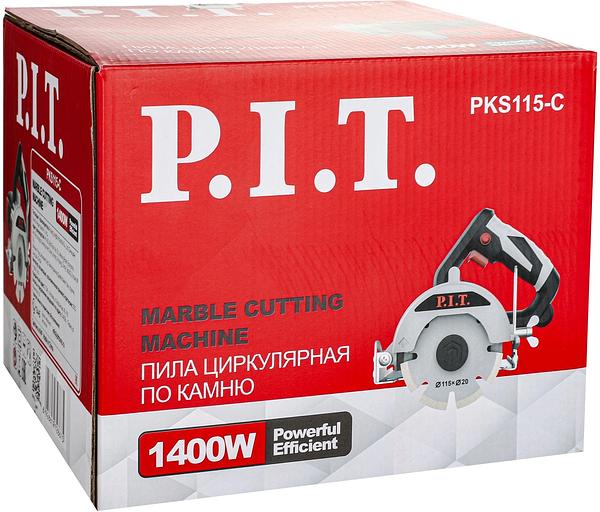 Циркулярная пила (дисковая) P.I.T. PKS115-C 1400Вт (ручная) фото 6