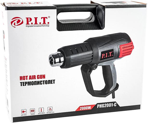Технический фен P.I.T. PHG2001-C темп.350/550С фото 7