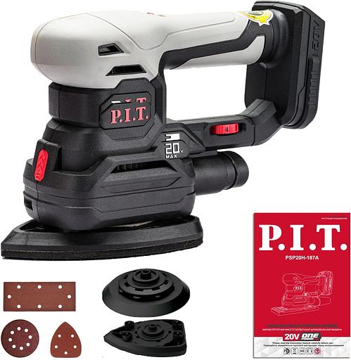 Многофункциональный инструмент P.I.T. PSP20H-187A SOLO черный/серый (PSP20H-187A) фото 6