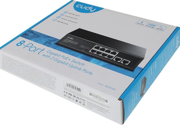 Коммутатор Cudy GS1010P фото 9