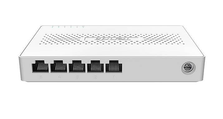 Tenda SM105 Коммутатор неуправляемый, 5 портов, 5x2,5Гбит/с, настольный, пластиковый корпус фото 1