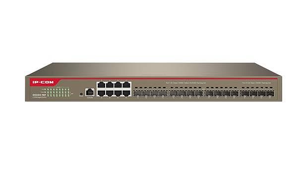 IP-COM G5324-16F Коммутатор облачный управляемый L3, 8x1 Гбит/с, SFP 16x1 Гбит/с фото 1