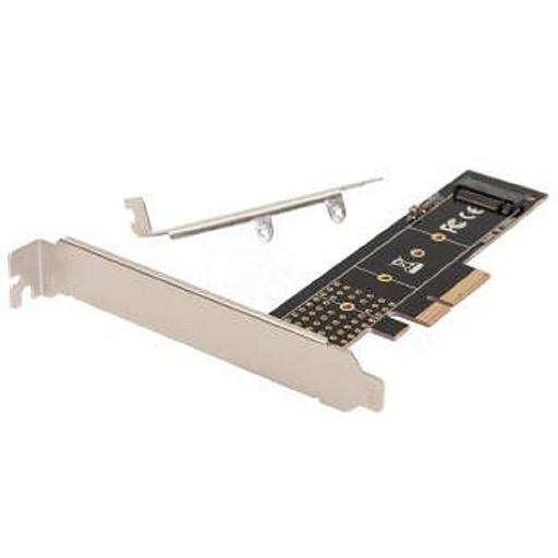 ORIENT C300EN, Переходник PCI-Ex4->M.2 M-key NVMe SSD, тип 2230/2242/2260/2280/22110, 2 планки крепления в комплекте (33294) фото 1