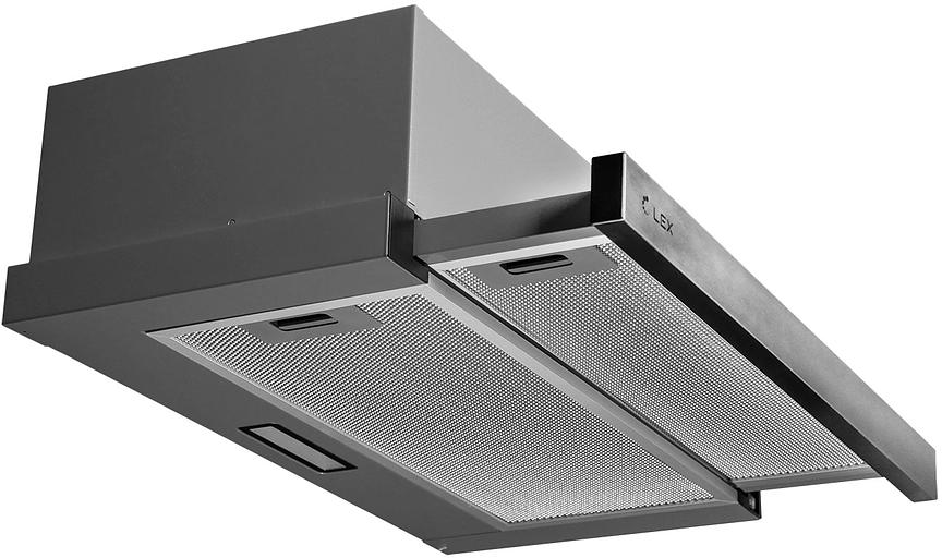 Вытяжка встраиваемая Lex HIDE 500 нержавеющая сталь управление: кнопочное (1 мотор) фото 2