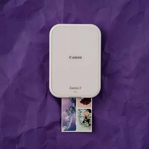Принтер ZINK Canon Zoemini 2 (5452C004AA) белый фото 5