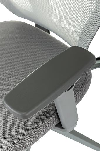 Кресло руководителя Бюрократ MC-G411N-H серый сетка/ткань с подголов. крестов. пластик пластик серый фото 6