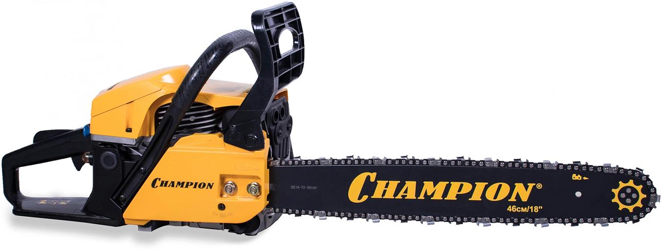 Бензопила Champion 256-18 АКЦИЯ 2500Вт 3.4л.с. дл.шины:18" (45cm) (А256-18) фото 1