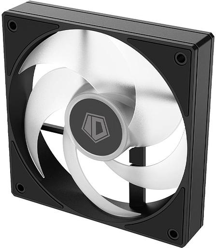 Вентилятор для корпуса ID-COOLING AS-120-ARGB-K TRIO (3 pcs, 120mm, 2000rpm, 58.0 CFM, 27.2 дБ, PWM 4-pin, ARGB, black) (AS-120-ARGB-K TRIO) фото 4
