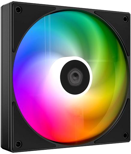 Вентилятор для корпуса ID-COOLING AS-120-ARGB-K (120mm, 2000rpm, 58.0 CFM, 27.2 дБ, PWM 4-pin, ARGB, black) (AS-120-ARGB-K) фото 2