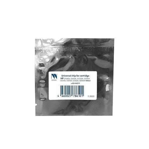 NV Print (NV-CH-HJ31Y) Чип универсальный для HP CF382A, CE412A, CC532A, CF352A, CE312A, CF212A, CE322A, CB542A Yellow фото 1