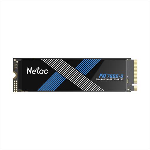 Твердотельный накопитель SSD M.2 Netac 4.0Tb NV7000Q Series Retail (PCI-E 4.0 x4, up to 7100/6200MBs, 3D NAND, 2560TBW, NVMe 1.4, 22х80mm, heatspreader) фото 1