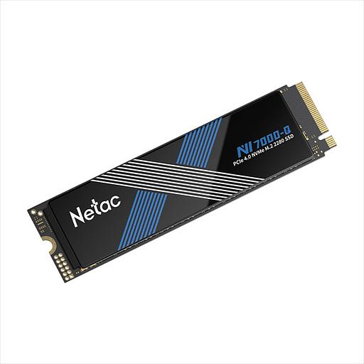 Твердотельный накопитель SSD M.2 Netac 4.0Tb NV7000Q Series Retail (PCI-E 4.0 x4, up to 7100/6200MBs, 3D NAND, 2560TBW, NVMe 1.4, 22х80mm, heatspreader) фото 2