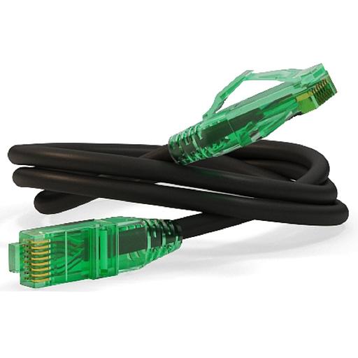 Кабельная сборка Hyperline PC-LPM-UTP-RJ45-RJ45-C6A-3M-LSZH-BK Патч-корд U/UTP, Cat.6a (100% Fluke Component Tested), 10G, LSZH, 3м, черный фото 1