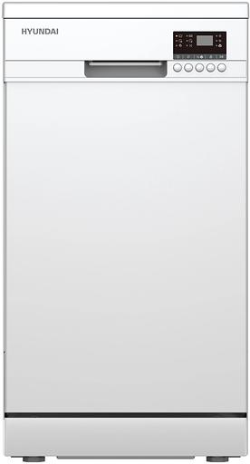 Посудомоечная машина Hyundai DF414 белый (узкая) фото 2