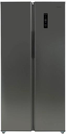 Холодильник Бирюса SBS 400 I 2-хкамерн. нержавеющая сталь фото 3