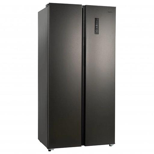 Холодильник Бирюса SBS 400 DI 2-хкамерн. нержавеющая сталь фото 5