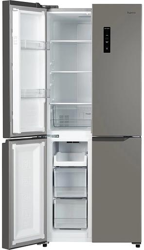 Холодильник Бирюса CD 405 I 2-хкамерн. нержавеющая сталь инвертер фото 4