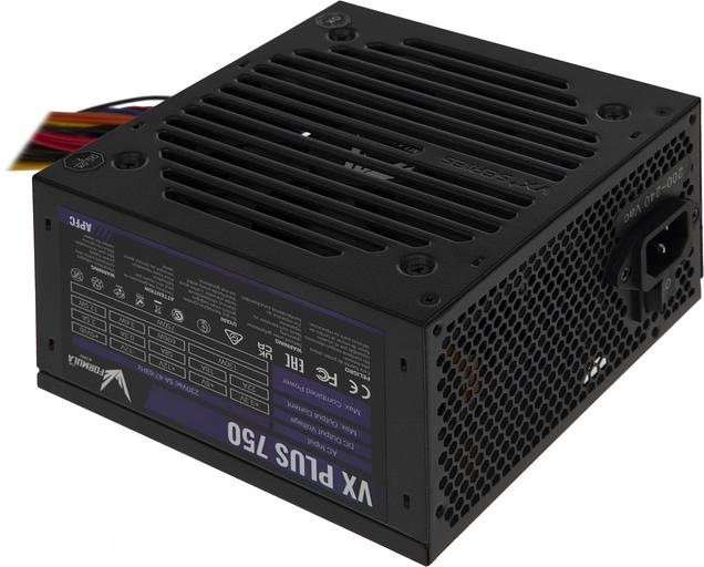Блок питания Formula ATX 750W AC VX PLUS (20+4pin) 120mm fan 3xSATA RTL фото 3