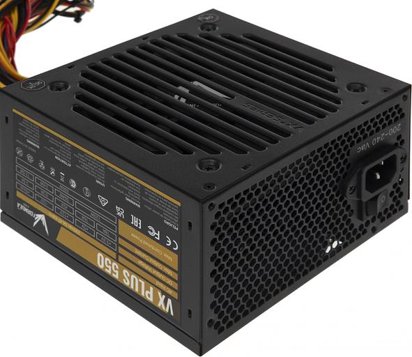 Блок питания Formula ATX 550W AC VX PLUS (20+4pin) 120mm fan 3xSATA RTL фото 3