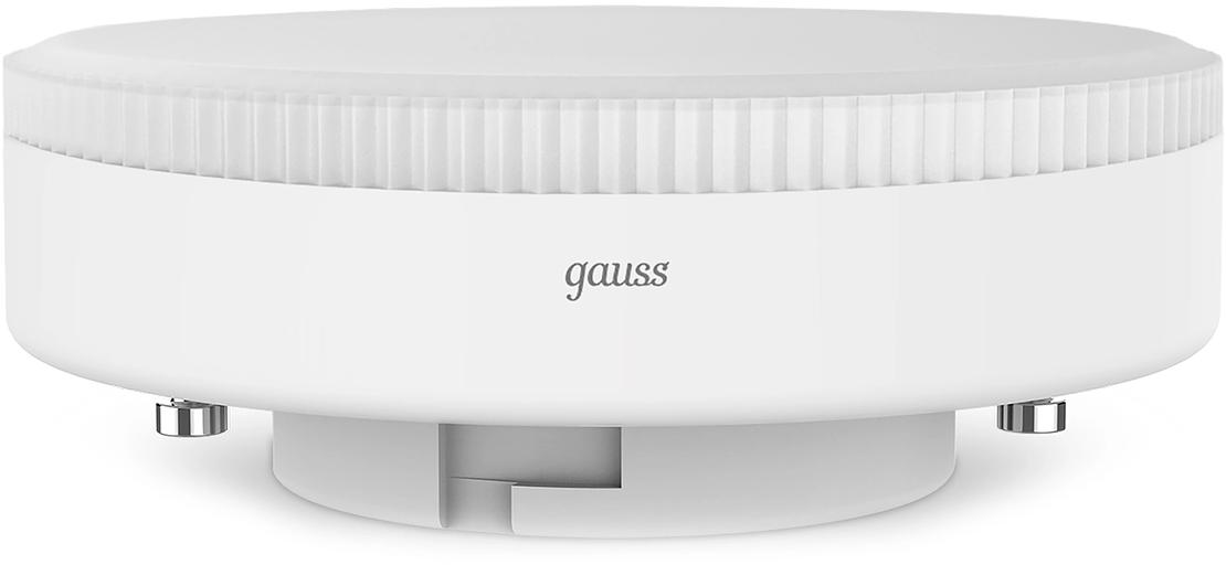 Лампа светодиодная Gauss 108008111 11Вт цок.:GX53 таблетка 220B св.свеч.бел.теп. (упак.:10шт) фото 2