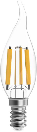 Лампа филам. Gauss Filament 13Вт цок.:E14 свеча св.свеч.бел.нейт. (упак.:10шт) (104801213) фото 2