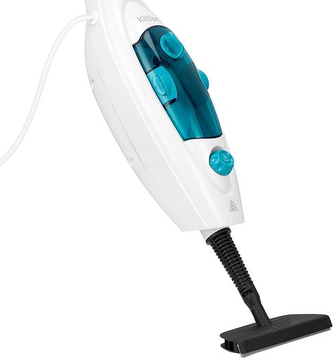 Швабра паровая Kitfort КТ-3908 1300Вт белый/бирюзовый фото 4