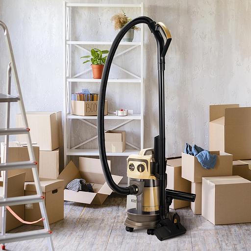 Пылесос Kitfort КТ-5192 1000Вт золотистый/черный фото 8