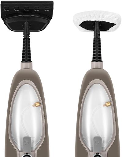 Швабра паровая Kitfort КТ-3910 1300Вт бежевый фото 5