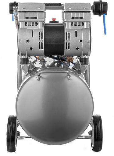 Компрессор поршневой Hyundai HYC 30250LMS безмасляный 300л/мин 50л 2000Вт серебристый/черный фото 7