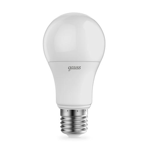 Лампа светодиодная LED 11 Вт 960 лм 3000К AC150-265В E27 А60 (груша) теплая диммируемая Black фото 1