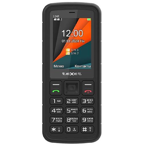 Мобильный телефон teXet TM-524R цвет черный фото 1