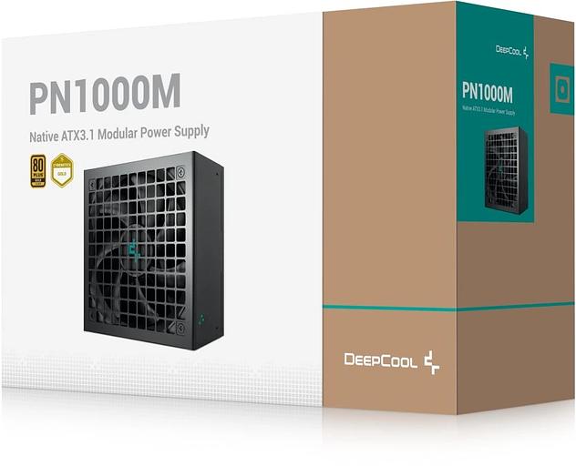 Блок питания Deepcool ATX 1000W PN1000M Gen.5 80+ gold (20+4pin) APFC 120mm fan 8xSATA RTL фото 8