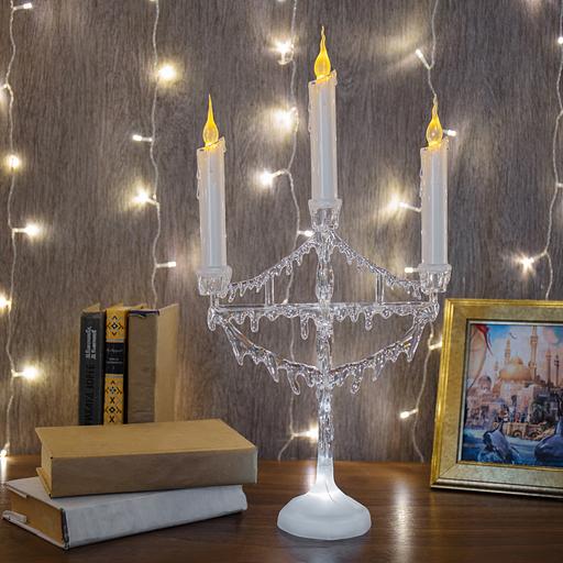 Светильник Neon-Night Home Подсвечник со свечками 4лам. ПВХ/медь (513-034) фото 3