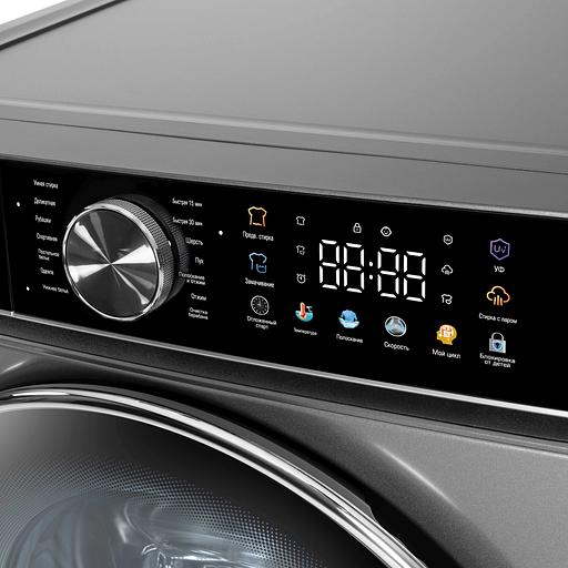 Стиральная машина Бирюса WM-SC914/15 S класс: A+++ загр.фронтальная макс.:9кг серебристый инвертер фото 6
