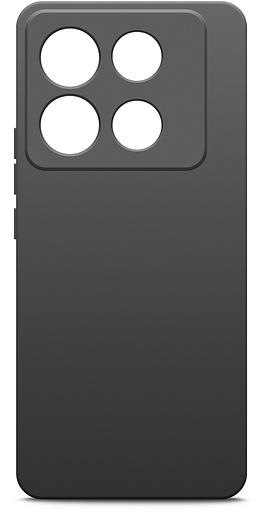 Чехол (клип-кейс) BoraSCO для Infinix Note 40 Silicone Case черный (73182) фото 1