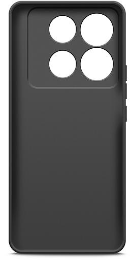Чехол (клип-кейс) BoraSCO для Infinix Note 40 Silicone Case черный (73182) фото 2