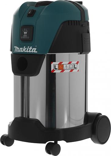 Строительный пылесос Makita VC3011L (уборка: сухая/влажная) зеленый фото 2