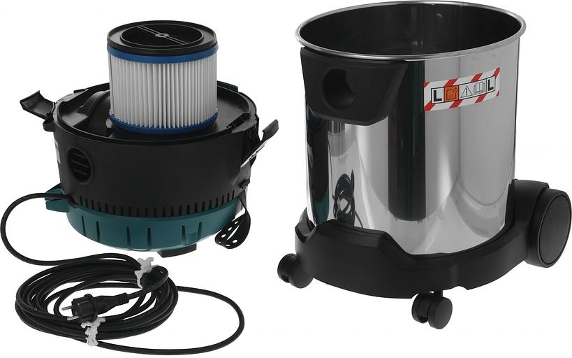 Строительный пылесос Makita VC3011L (уборка: сухая/влажная) зеленый фото 5