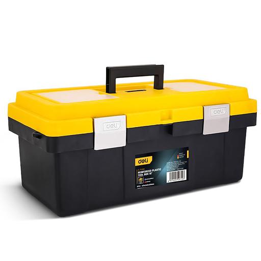 Ящики и сумки для инструментов Deli Ящик для инструментов Deli DL-TC290 470 х 240 х 205 мм фото 4