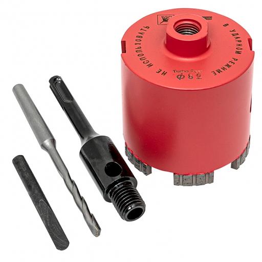 Коронка алмазная Turbo Fast 82 DCH-82TRB Laser M16 Expert фото 3