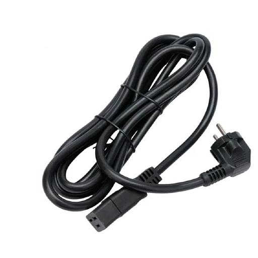 Кабель питания Cablexpert (RU) Schuko-C19, 3x2.5мм2, 16A, с заземлением, медь, 1.5м, черный, пак (PC-S22-C19-2.5-1.5M) фото 1