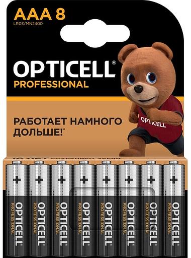 Батарея Opticell Professional AAA AAA (8шт) блистер фото 1