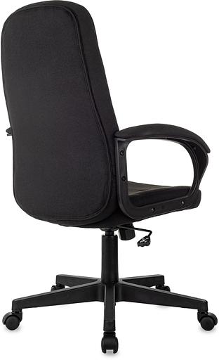 Кресло руководителя Бюрократ CH 002 Fabric черный 3C11 крестов. пластик фото 5