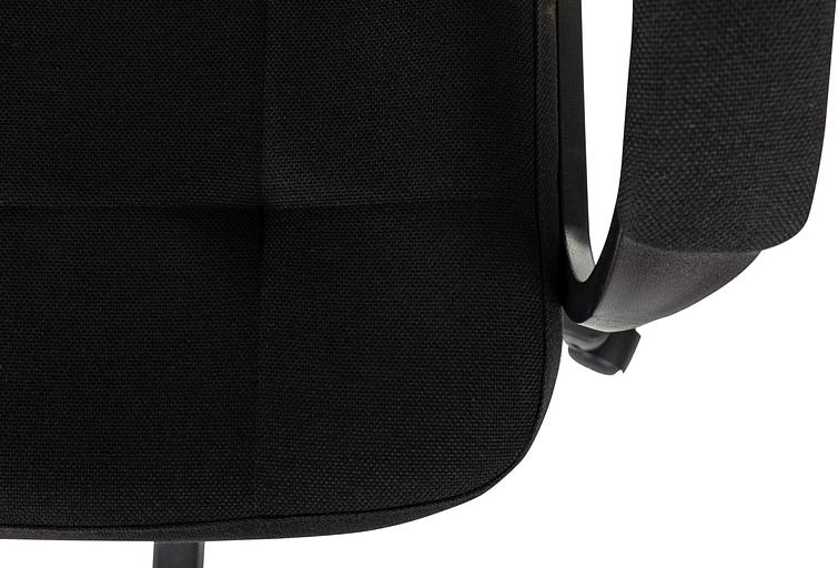 Кресло руководителя Бюрократ CH 002 Fabric черный 3C11 крестов. пластик фото 7