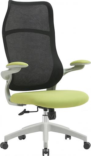 Кресло Cactus CS-GMC505-GYGN черный сиденье салатовый пластик серый фото 1