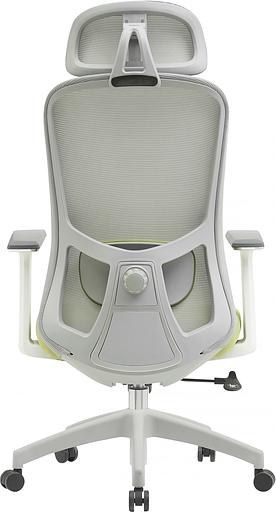 Кресло Cactus CS-GMC515-GYGN серый сиденье салатовый пластик серый фото 5