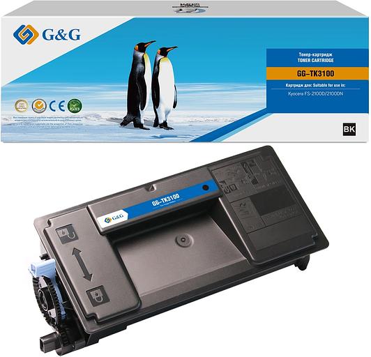 Картридж лазерный G&G GG-TK3100 TK-3100 черный (12500стр.) для Kyocera FS-2100D/2100DN фото 1